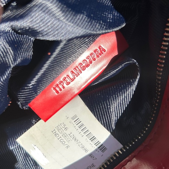 Burberry Quilted Denim Quilted Small Brook Hobo NWT - Picture 8 of 17